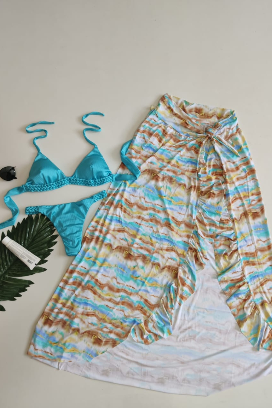 saia longa moda praia
